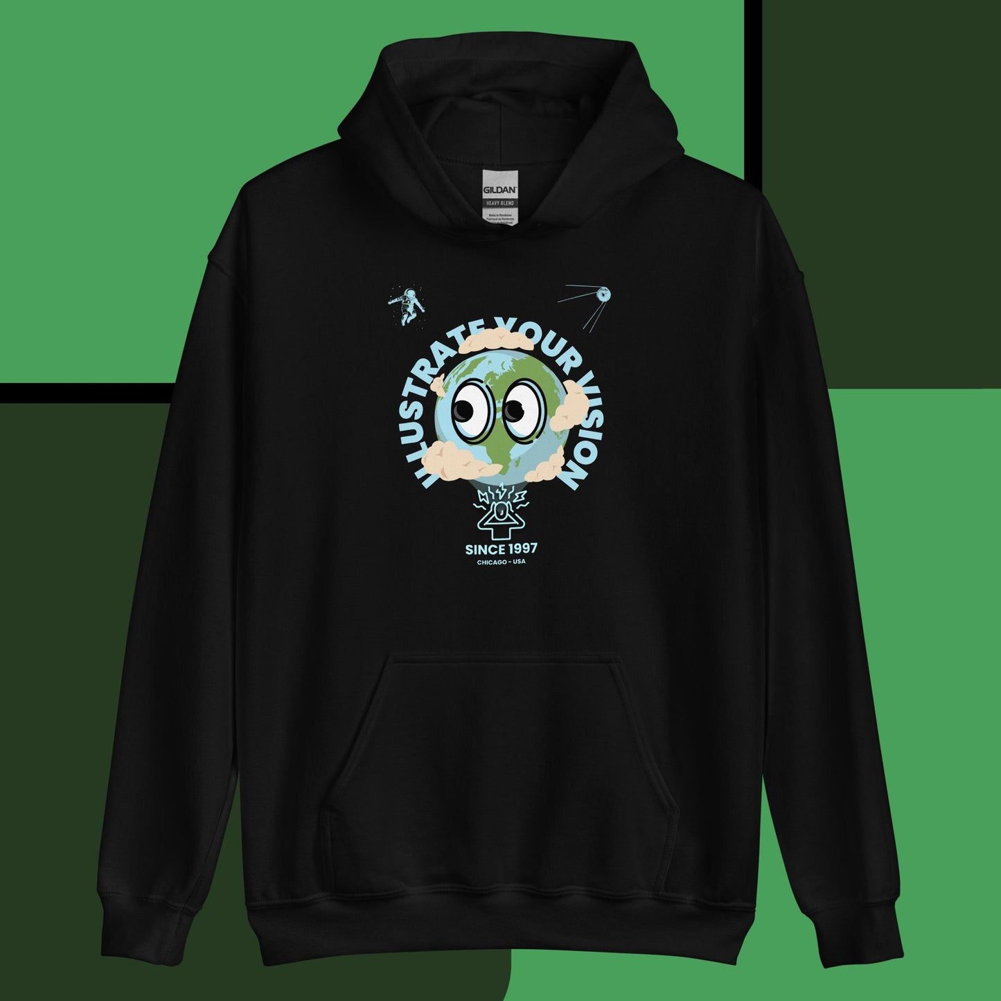 Illustrate your vision hoodie